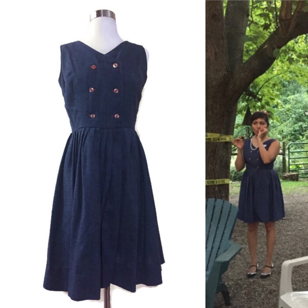 Vintage Peck and Peck 5th Ave Jean Dress